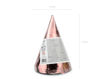 Picture of PARTY HATS ROSE GOLD 16CM - 6 PACK